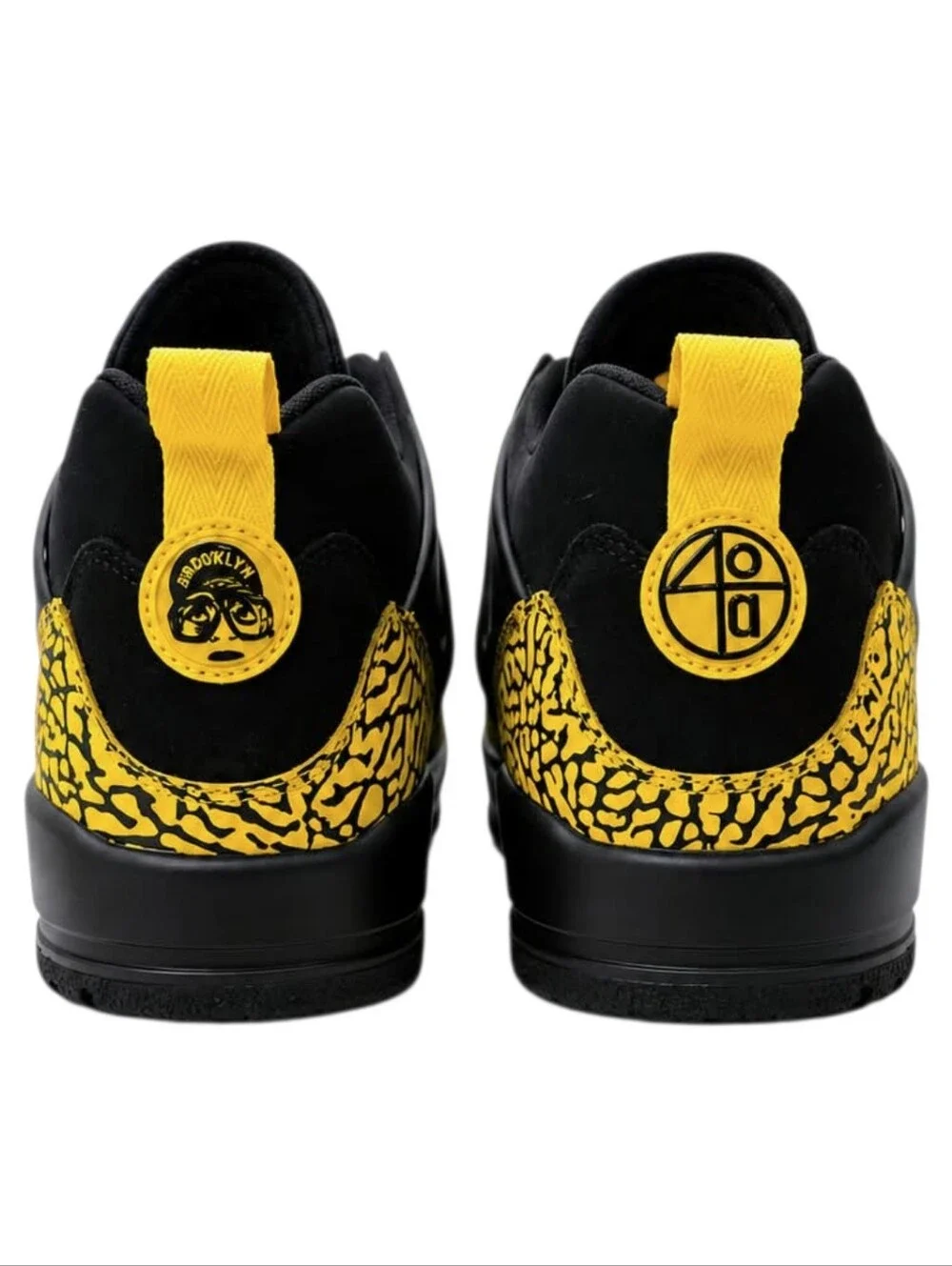 Jordan Spizike Low Black Speed Yellow Men's Size 11.5 NiB Sneakers IQ9368-010